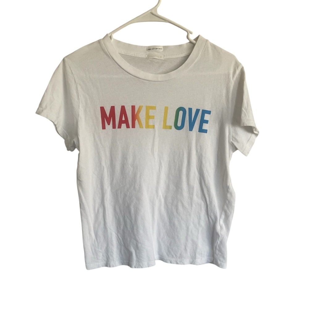Mother The Boxy Goodie Goodie Tee Size Medium